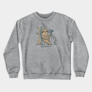 Slothmotion photographer Crewneck Sweatshirt